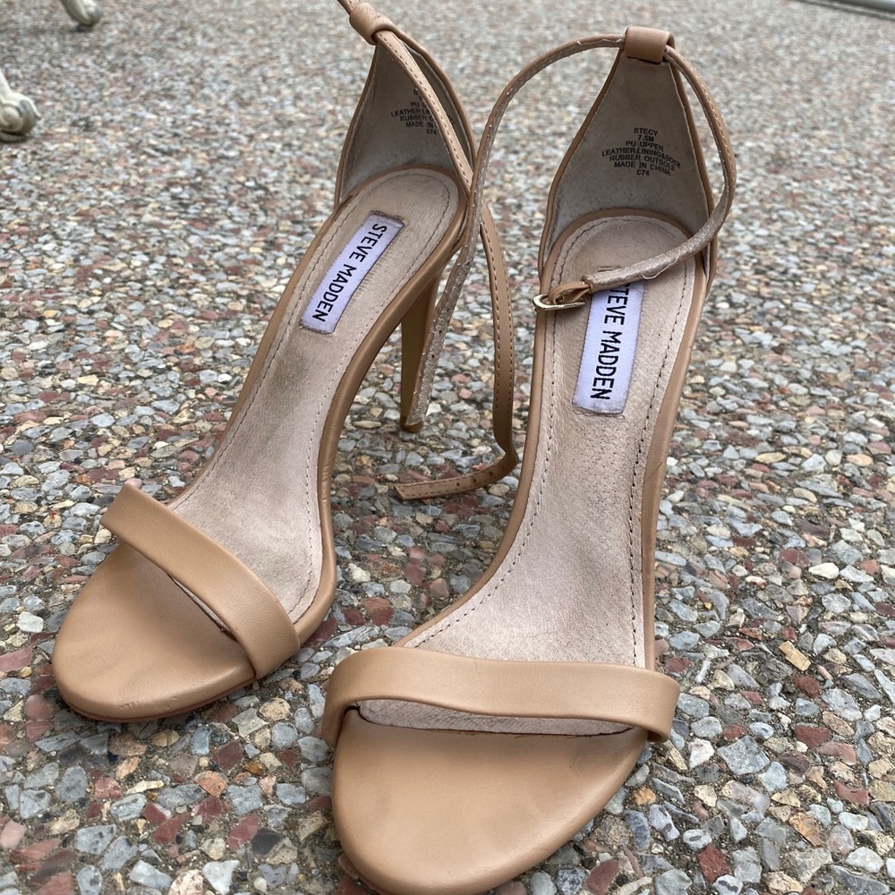 Nude Steve Madden Heels